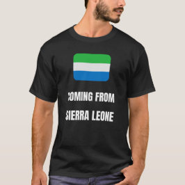 Camiseta Viniendo de Sierra Leona
