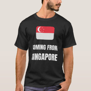 Camiseta Viniendo de Singapur