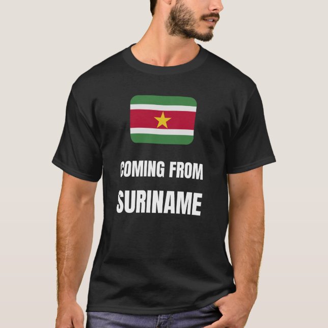 Camiseta Viniendo de Surinam (Anverso)