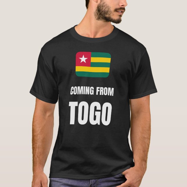 Camiseta Viniendo de Togo (Anverso)