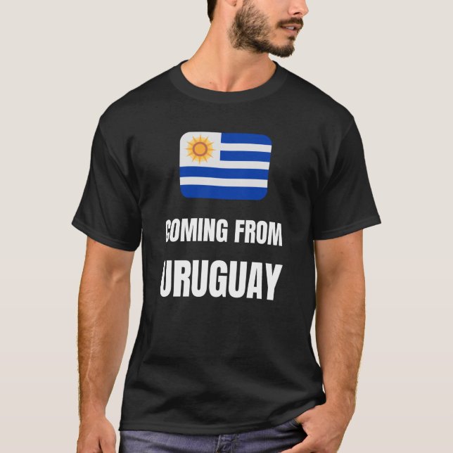 Camiseta Viniendo de Uruguay (Anverso)