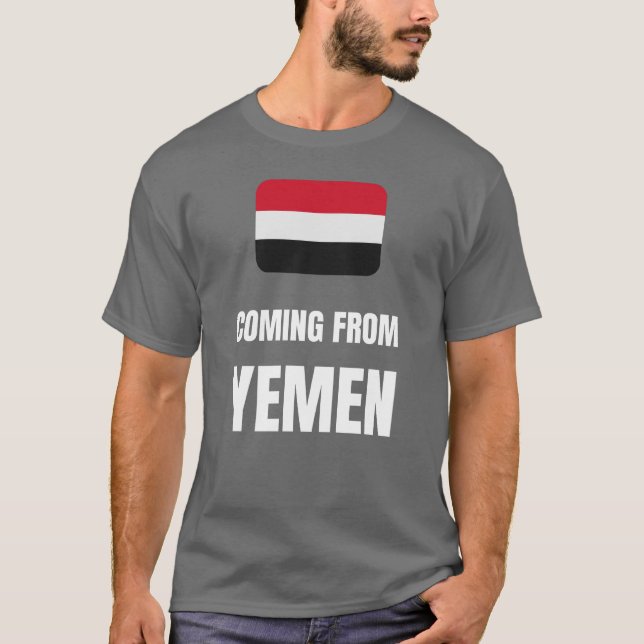 Camiseta Viniendo de Yemen (Anverso)