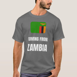 Camiseta Viniendo de Zambia