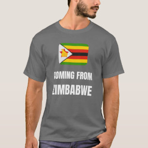 Camiseta Viniendo de zimbabwe