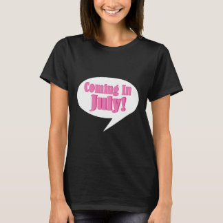 Camiseta Viniendo En Julio Maternity T Shirt