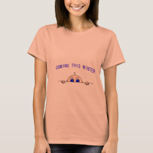 Camiseta VINIENDO ESTA maternidad del INVIERNO (bebé que