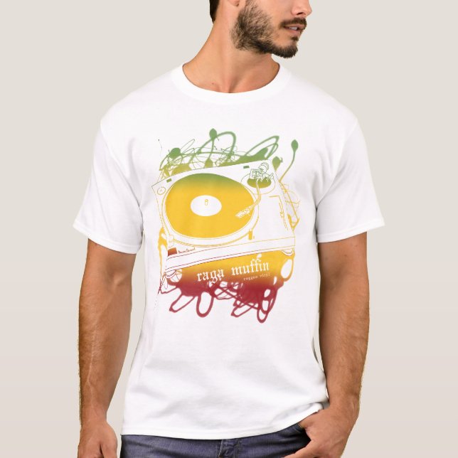 Camiseta Vinilo del reggae del RM (Anverso)