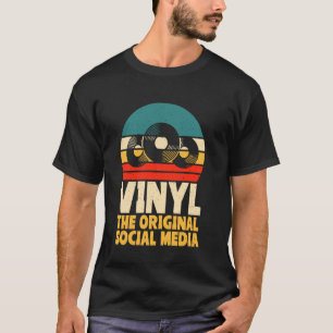 Camiseta Vinilo El Medio Social Original Vinilos