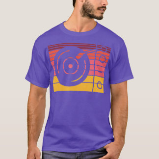 Camiseta Vinilo LP Registros Vintage Retro 3