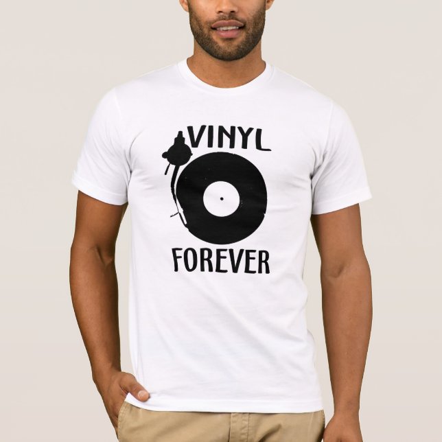 Camiseta vinilo para siempre (Anverso)