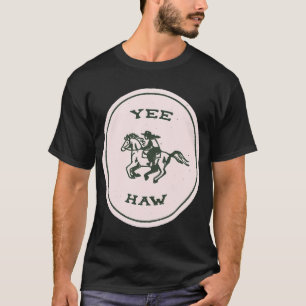 Camiseta Vinilo Rosa Yee-Haw
