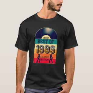 Camiseta Vinilo Vintage Mejor de 1999