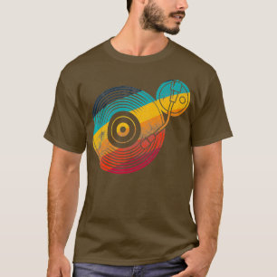 Camiseta Vinilos de discos de vinilo retro vintage
