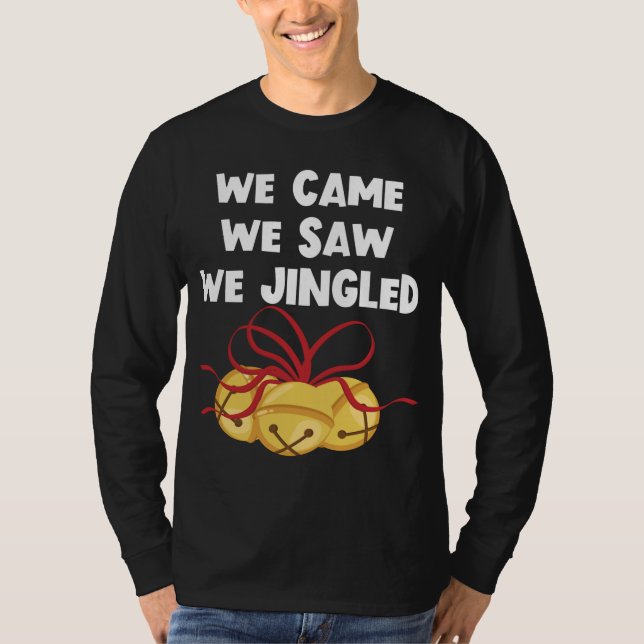 Camiseta Vinimos Vimos Que Bañamos Las Alegres De Los Navid (Anverso)