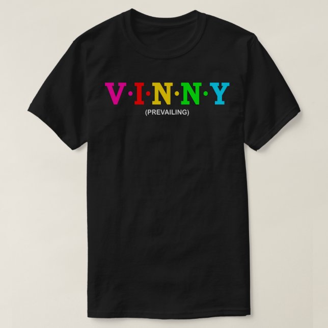 Camiseta Vinny Prevailing (Diseño del anverso)