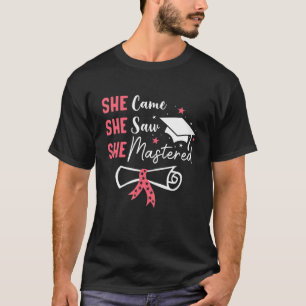 Camiseta Vino A Ver Que Tenía Maestría En Gradua