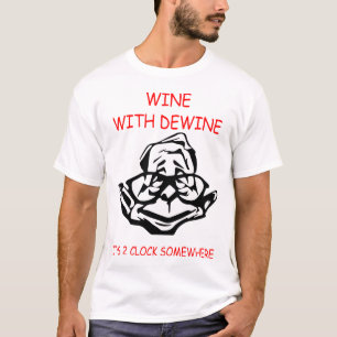 Camiseta vino con devino