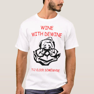 Camiseta vino con devino