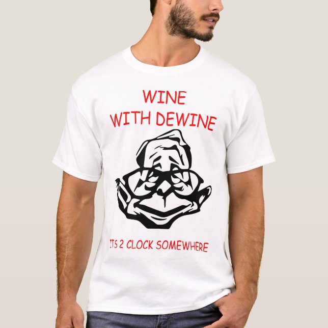 Camiseta vino con devino (Anverso)