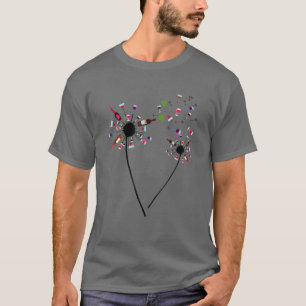 Camiseta Vino Dandelion Bebiendo Vino Rosé Para Los Amantes
