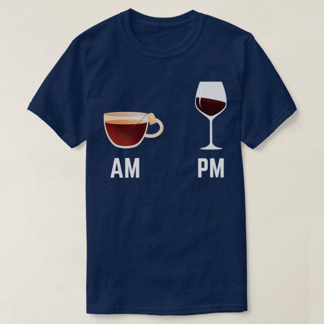 Camiseta Vino de am pm (Diseño del anverso)