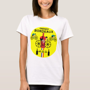 Camiseta Vino de Burdeos Francés