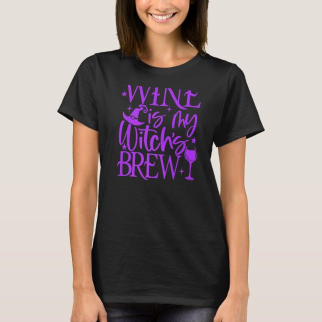 Camiseta Vino de Halloween (Anverso)