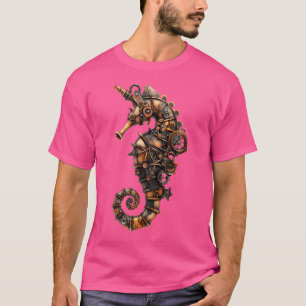 Camiseta Vino de impresión mecánica de arte único de vapor