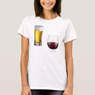 Camiseta Vino de la cerveza