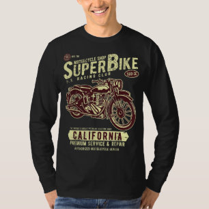 Camiseta Vino de la tienda de motocicletas Super Bike Perso