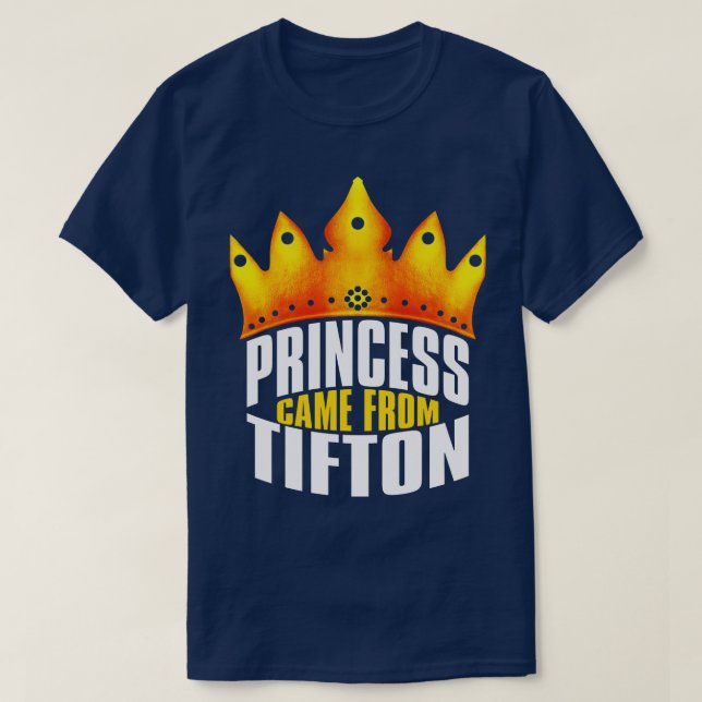 Camiseta Vino de Tifton Georgia Tifton Georgia TShirt (Diseño del anverso)