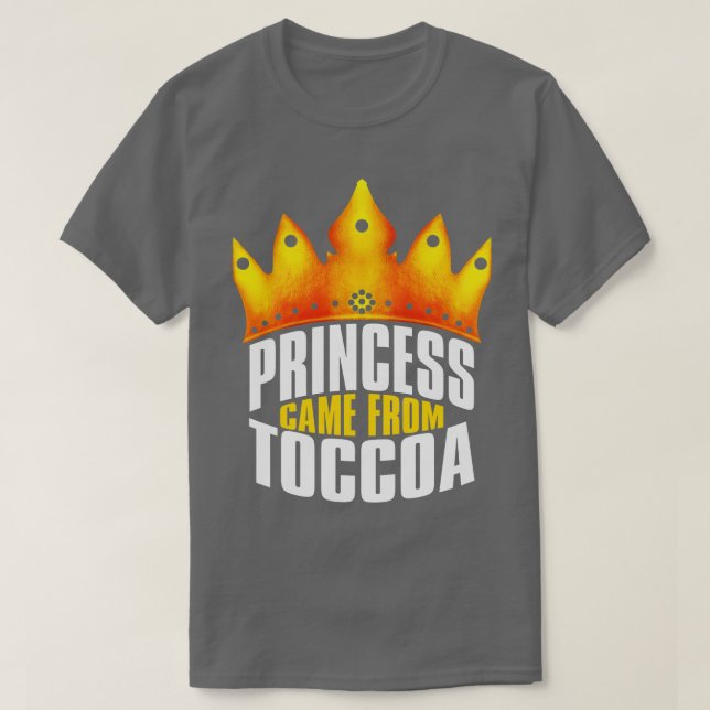 Camiseta Vino de Toccoa Toccoa Georgia TShirt (Diseño del anverso)