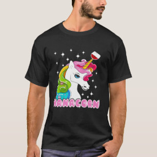 Camiseta Vino de Unicornios Nanacorn Unicornio Divertido Hu