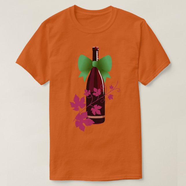 Camiseta Vino de uva (Diseño del anverso)