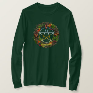 Camiseta Vino de uva de mabón con pentáculo