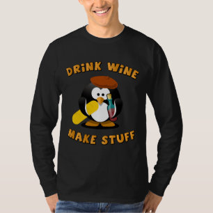 Camiseta Vino del artista Penguin S
