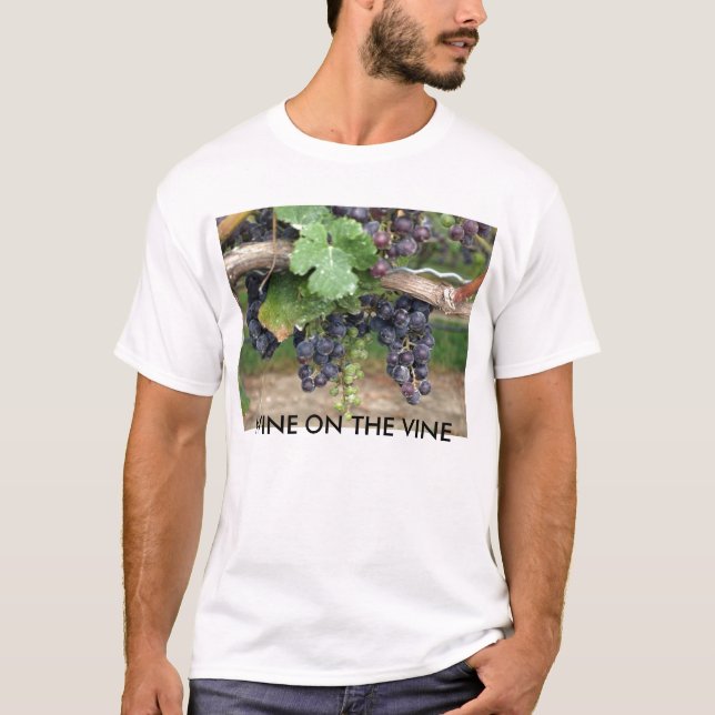 Camiseta Vino en la vid, VINO EN LA VID (Anverso)