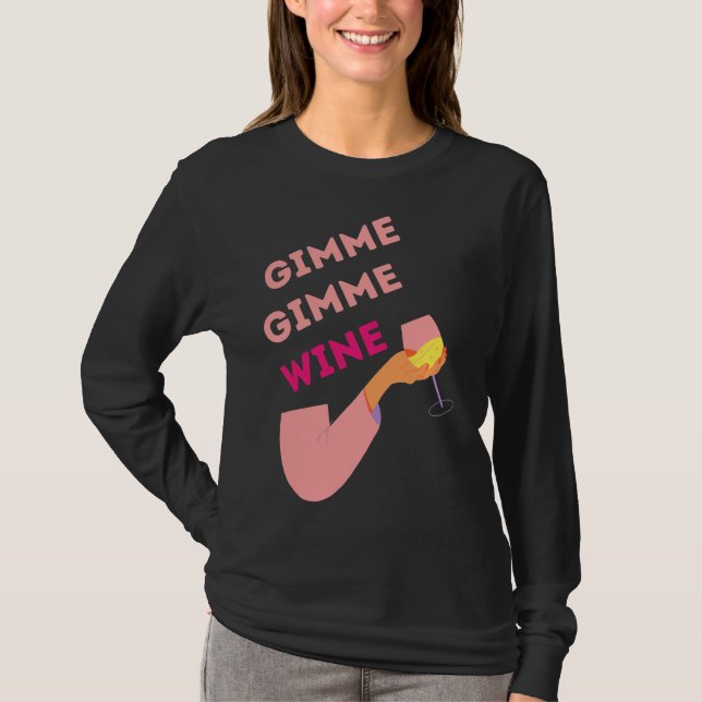 Camiseta Vino Gimme (Anverso)
