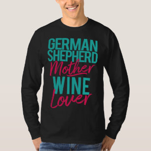 Camiseta Vino materno alemán