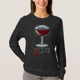 Camiseta Vino Mina Sarcástica y amp Unisex Hombres + Mujere