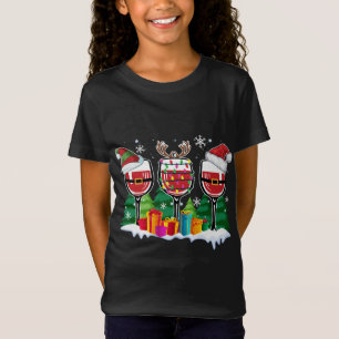 Camiseta Vino navidad - Gracioso reno Santa Xmas Alcohol