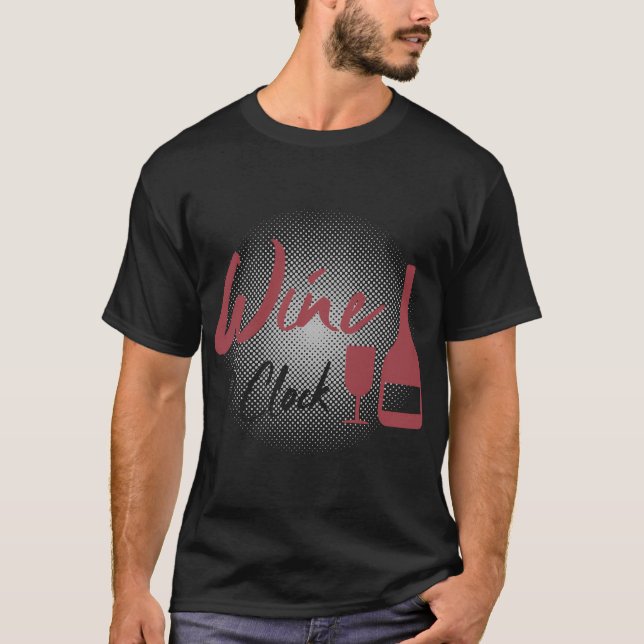 Camiseta Vino O Reloj 33 (Anverso)