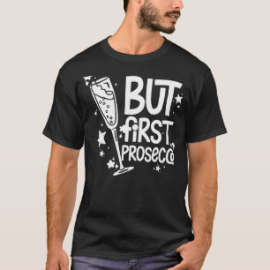 Camiseta Vino Prosecco Champagne Cocktails Rosa Botella ita