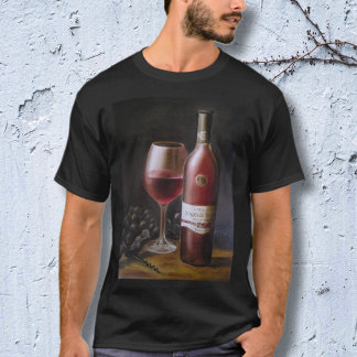 Camiseta Vino Rojo