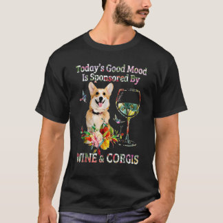 Camiseta Vino y Corgis
