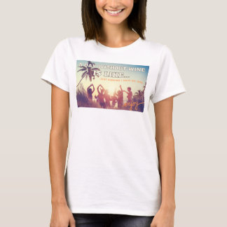 Camiseta ¡Vinos y Sunshine Vibes! ¡Prepárate para el Fiesta