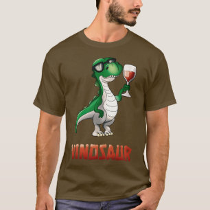 Camiseta Vinosaur Drinker Dinosaur Funny TRex