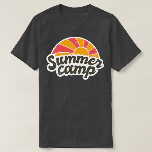 CAMISETA VINTACIÓN DEL CAMPAMENTO DE VERANO (Diseño del anverso)