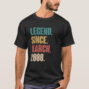 Camiseta Vintag de 15 años de la decoración de cumpleaños 1