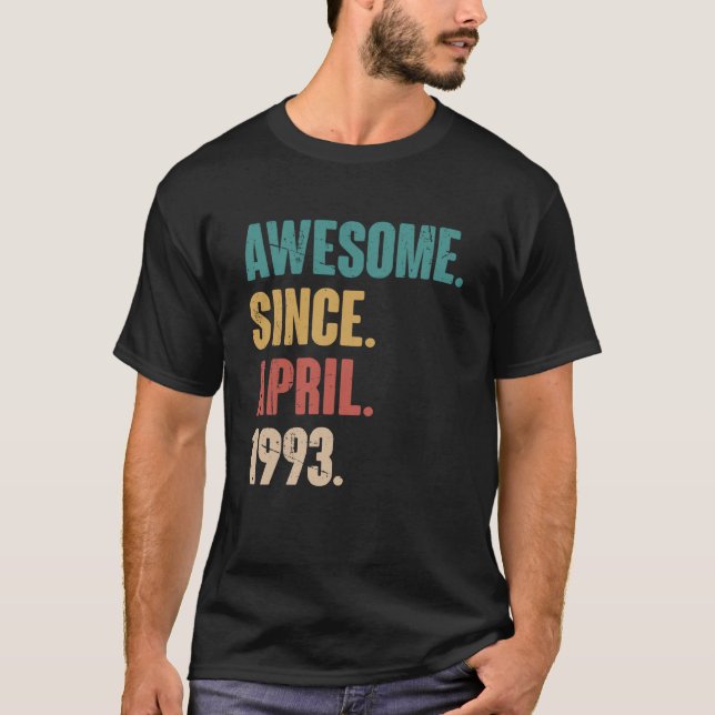 Camiseta Vintag de 30 años de antigüedad (Anverso)